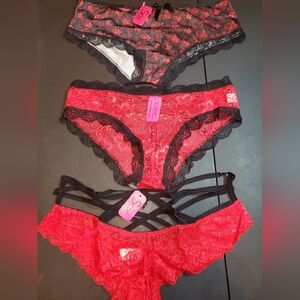 3 Pairs Womens XL Panties Sofishie